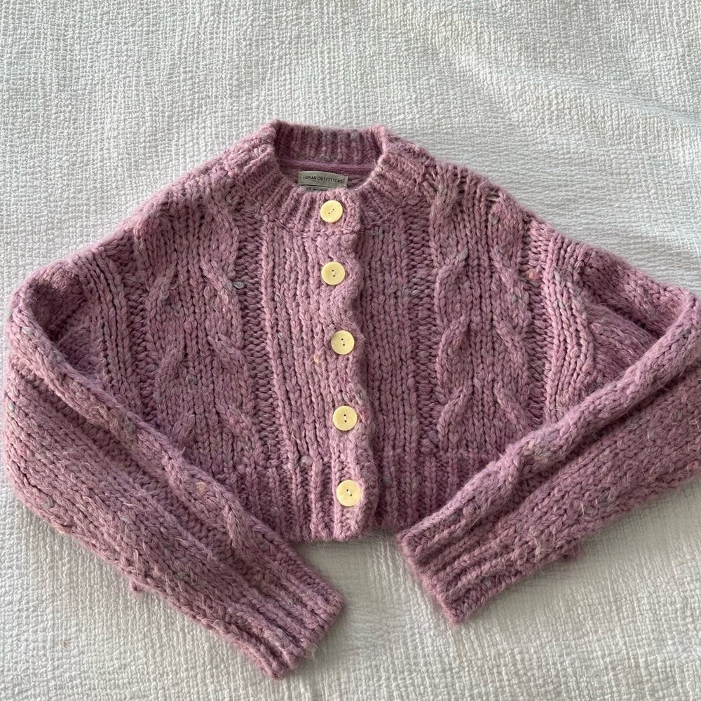 Urban Outfitters Purple Cardigan